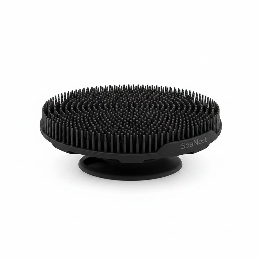Black 4-in-1 Shower Scrub System