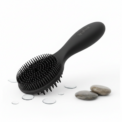 Black 4-in-1 Shower Scrub System