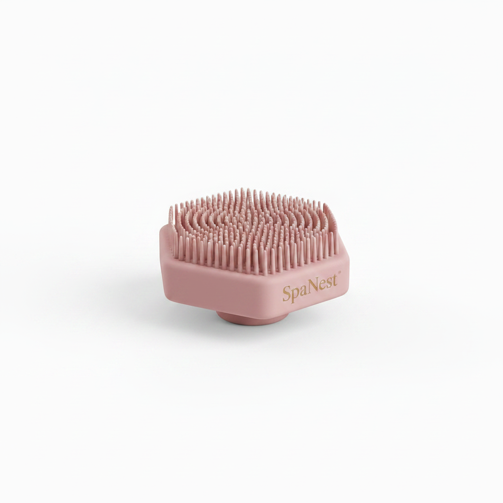 Pink 4-in-1 Shower Scrub System